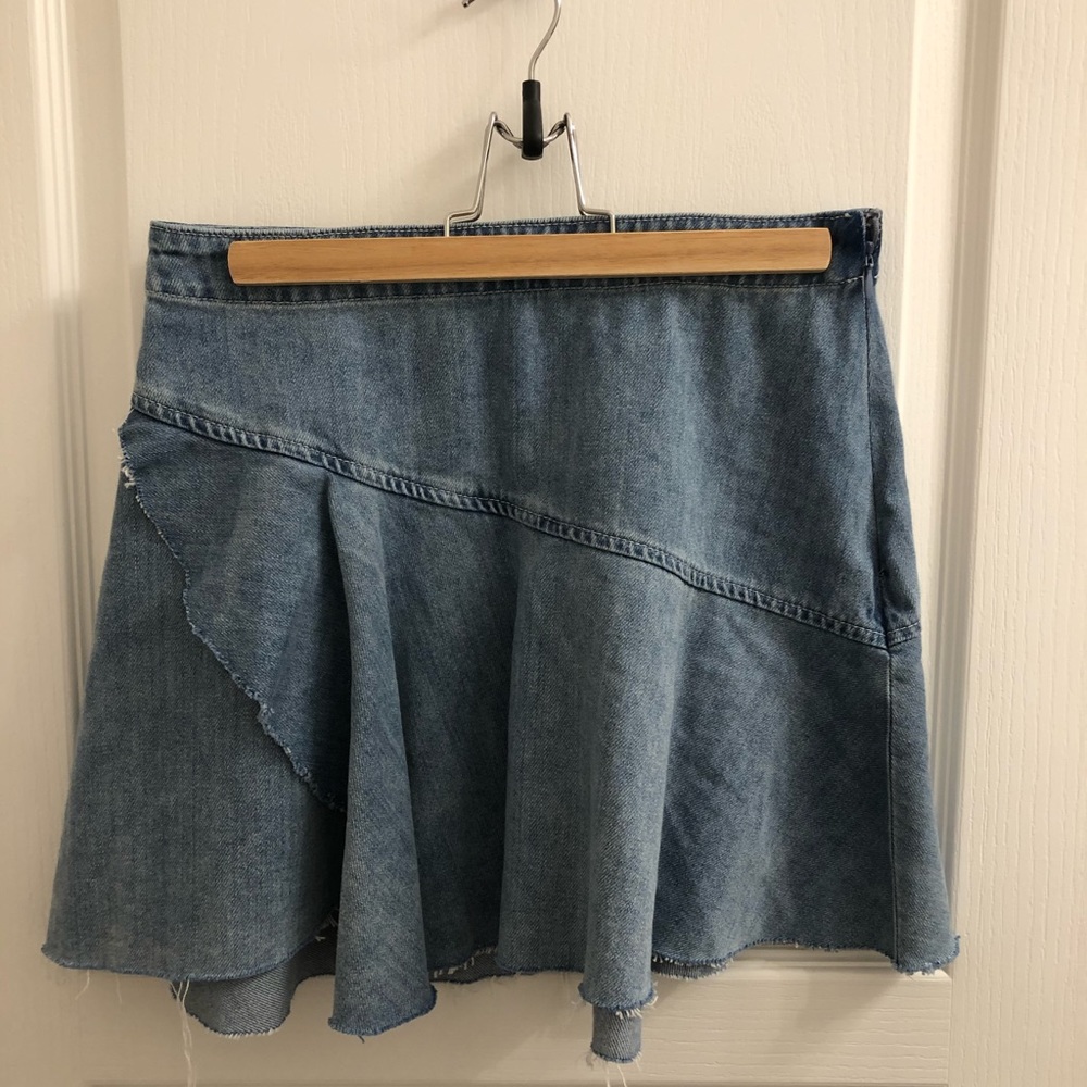 Free People Denim Skirt